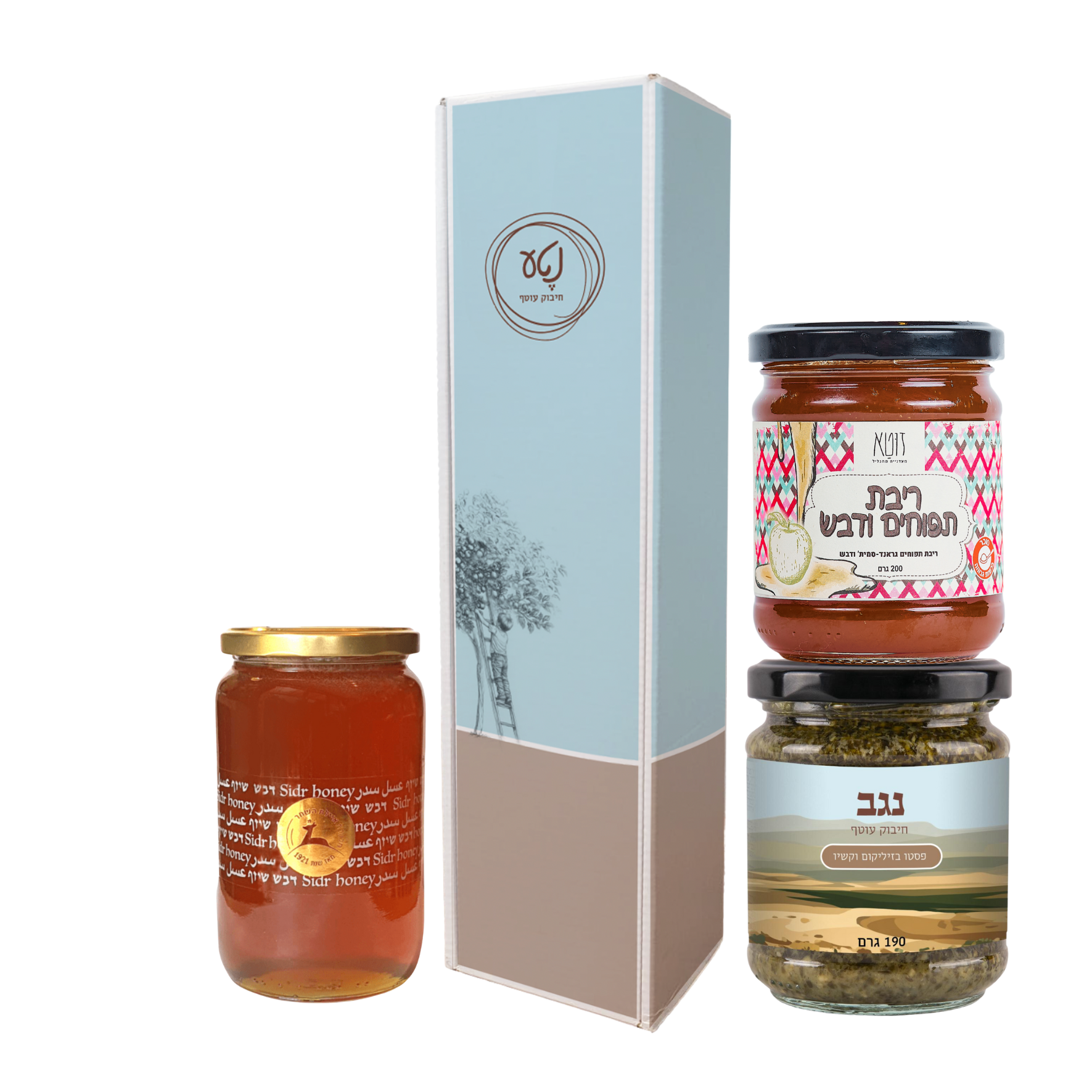 birthday gift to Israel — Nissim honey and treats box